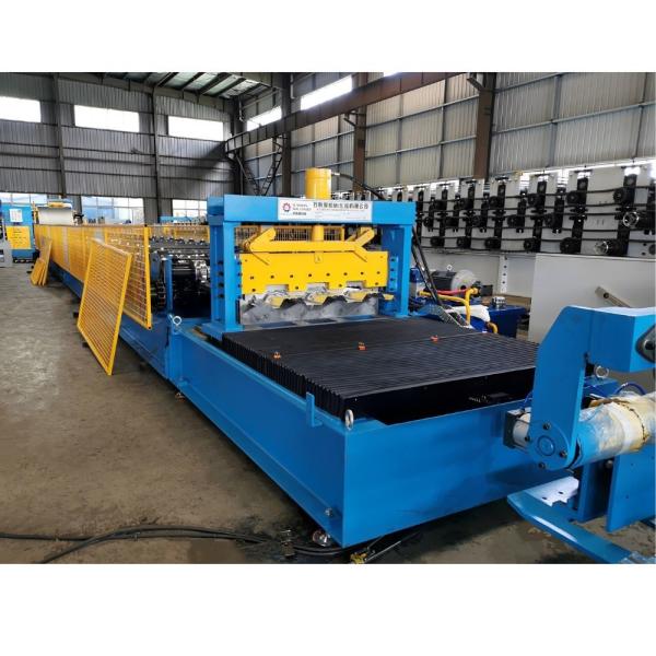 Rolo telhando industrial da plataforma que forma o aço galvanizado RN100-35 da máquina 22Gauge 26