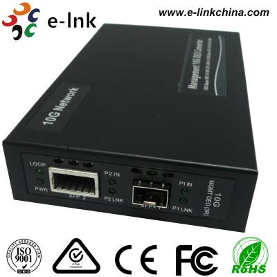 SFP + à fibra de XFP ao conversor Dlink dos meios dos ethernet, fibra para revestir o conversor dos meios