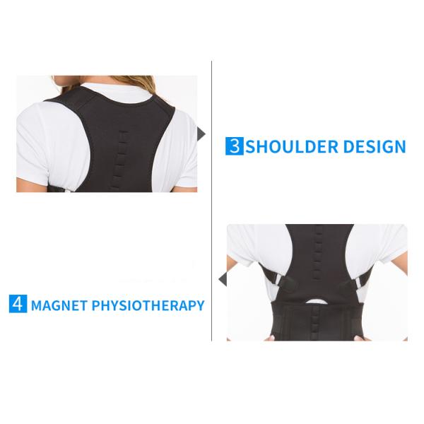 Best selling posture correction unisex back support neoprene orthosis OEM posture orthosis