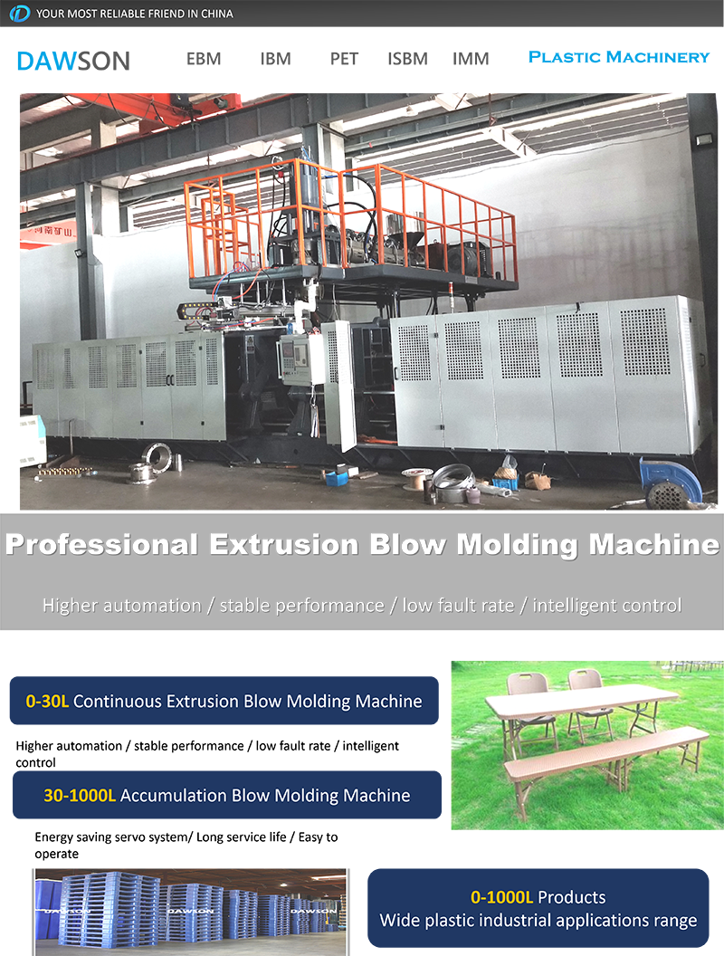 Long Service Life Fully Automatic Plastic Chair Making Machine Plastic Bus Chair Extrusion Blow Molding Machine Output 350 Kg H