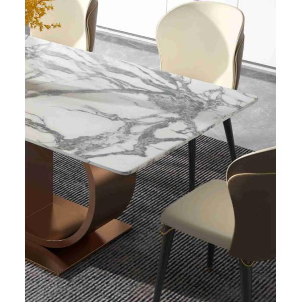 SUS 12 Foot Light Luxury Modern Dining Tables Dining Room Furniture