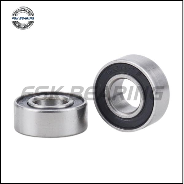 Larga vida 686 2RS Rodamiento rígido de bolas 6 * 13 * 5 mm Fila única para manipulador de robot