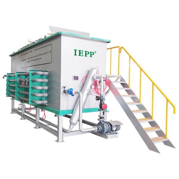 IEPP Wool Textile Mill Water Filtering Separator Wastewater Treatment Equipment Rotating Drum Screen Sewage Filtration Equipment