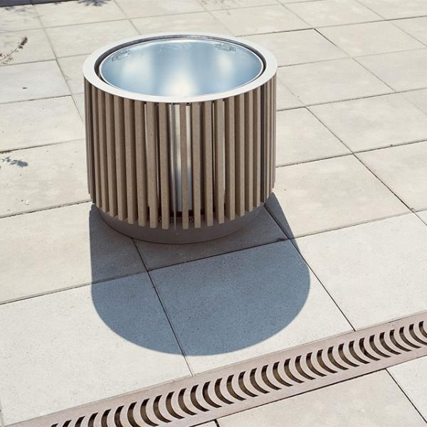 Wearproof EN840 аттестуют деревянные цветочные горшки с вкладышем