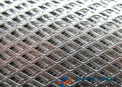 Diamond Flattened Expanded Metal Wire Mesh Small Hole 8mm Thick
