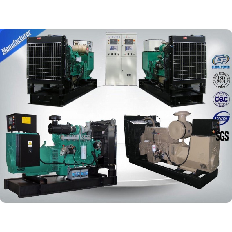 300KV / 375 KVA Open Diesel Generator , Performance Cummins Engine Generator Set