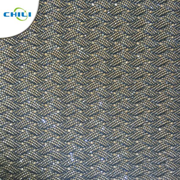 New Design Shining Pu Glitter Fabric For shoes And Bags
