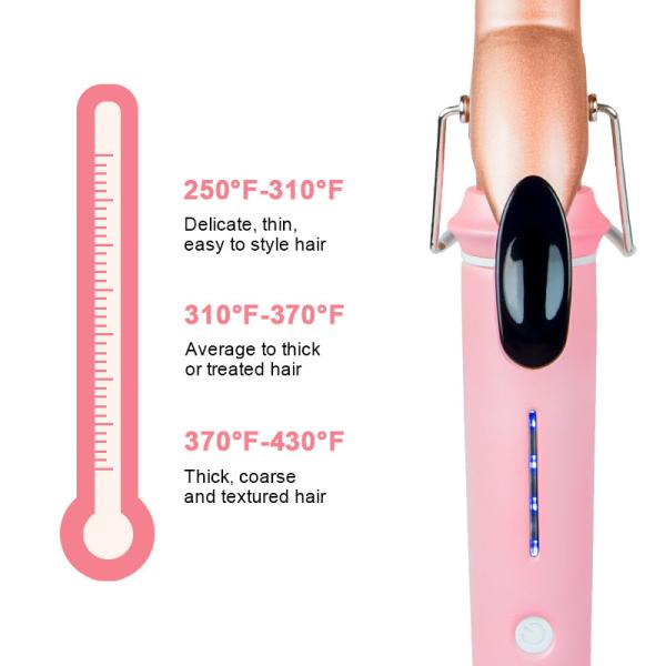 PTC Household Ceramic Hair Curler , Belt Clip 49W Marcel Curling Irons