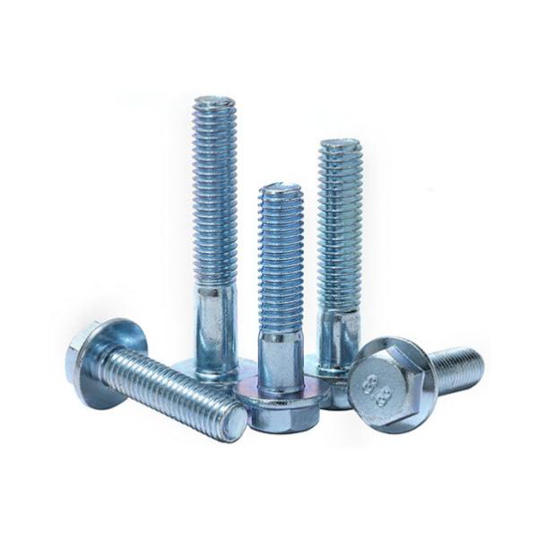 Hot Sale Din6921 Stainless Steel 304 316 Hexagon Flange Bolt Grade 8.8/10.9 /12.9 Customization High Quality