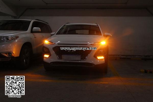 Hyundai Kona 2018-2020 Car LED DRL day time running lights driving daylight