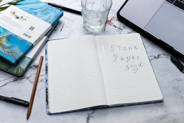 Tear Resistant Stone Paper Notebook REACH ROHS FDA Certificated