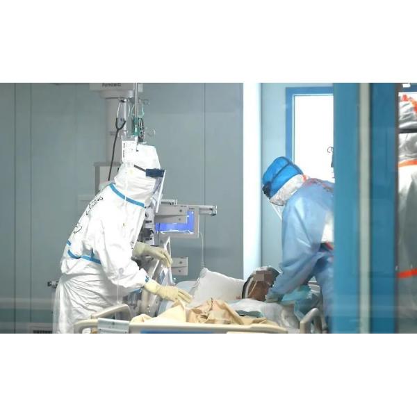 Tipo unisex disponible integral Logo Eco de encargo del vestido quirúrgico - amistoso