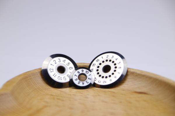 10-12-16 Holes Tungsten Carbide Cutter For Processing Communication Optical Fiber