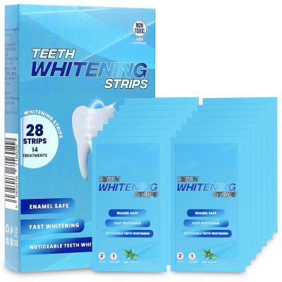 Professional Dental Enamel Safe Whitening Strips Individually Wrapped 28 Strips