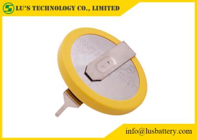 Pilha de unidade da bateria 3.0v 220mah CR2032 do botão do lítio do PWB Limno2 com abas