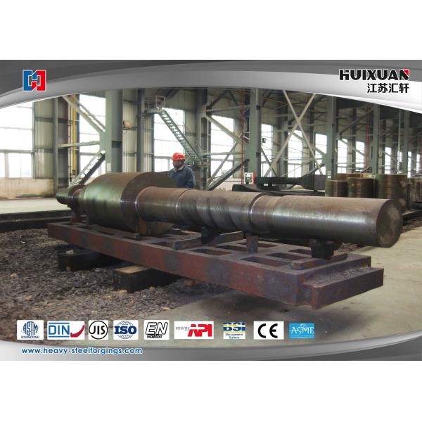 Вал выкованный сталью изготовленный на заказ крена 15000ММ для машины облицовки наматывая