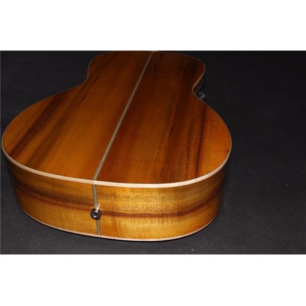 AAAAA all solid OO body guitar custom Solid OO acoustic guitar 14 frets acoustic electric guitar