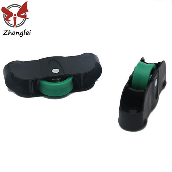 Heavy Duty Plastic Door Roller Wheels Hardware Replacement Parts 50KG Capacity