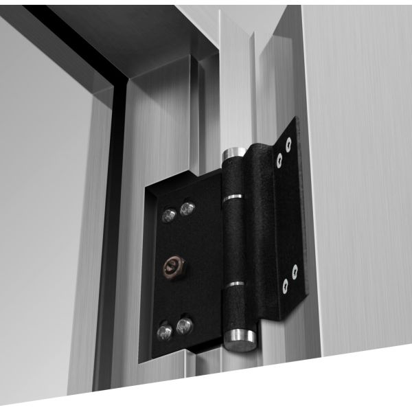 Contemporary 2 Hour Fireproof Steel Door Soundproof Glass Steel Door