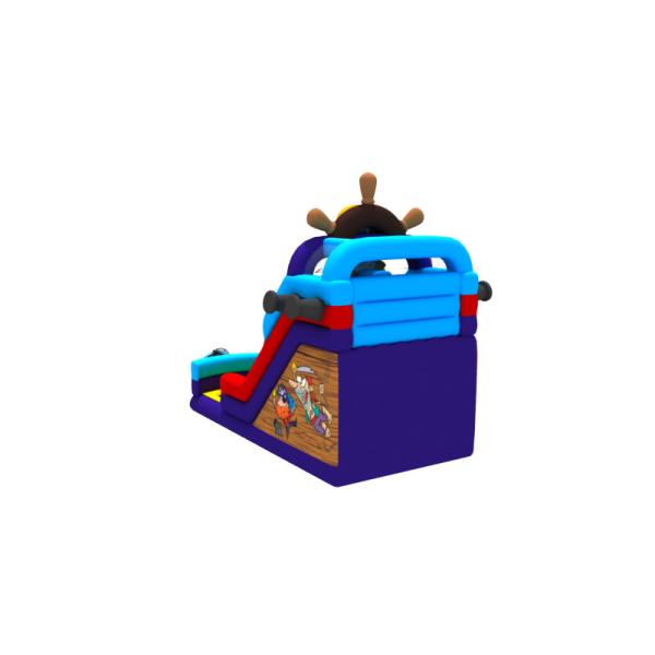 7m Height Commercial Inflatable Dry Slide Inflatable Pirate Theme Park Slide For Kid Adult