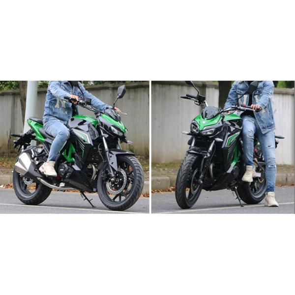 Air Cooled Adult 200cc High Powered Motorcycles With 1430mm WheelBase