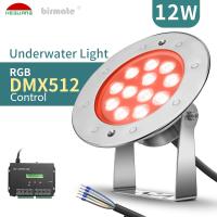 a piscina subaquática do diodo emissor de luz de 12W 480LM 500ma ilumina VDE IK10