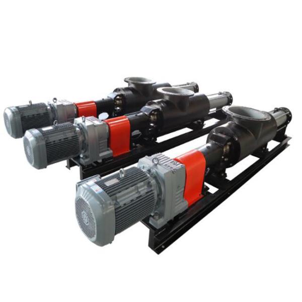 Eccentric Rotary Screw Pumps , Progressive Cavity Screw Pump For Sewage Treatment Plant