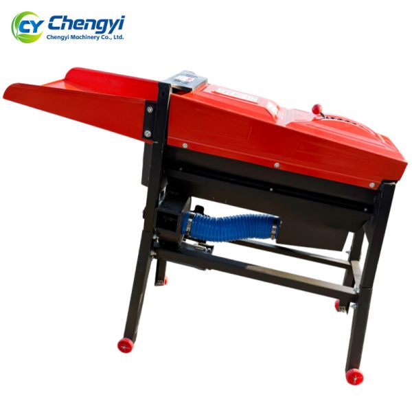 Steel Corn Thresher With Blower Efficient Maize Shelling Cleaning Equipment