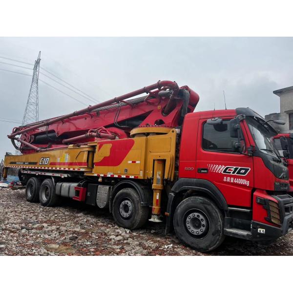 62м Использованный бетонный насос для тяжелого грузового и высокого давления