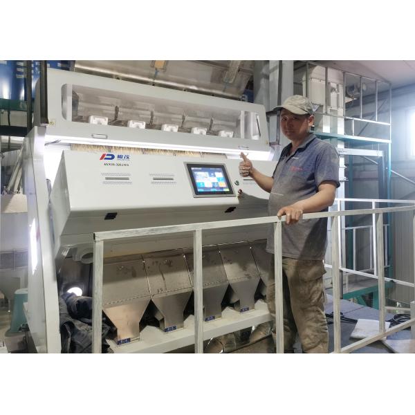 99,99% машина 6000 Kg /H цвета маиса точности сортируя