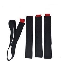 Releaseable 10 * 100mm Self Locking hook and loop velcro Cinch Straps