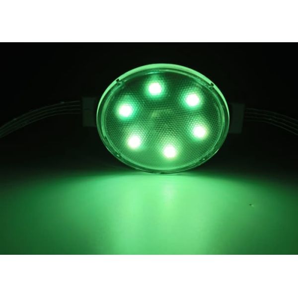 50mm DC24V SMD3535 IP67 Waterproof LED Point Light Aluminum Housing Facade Decoration