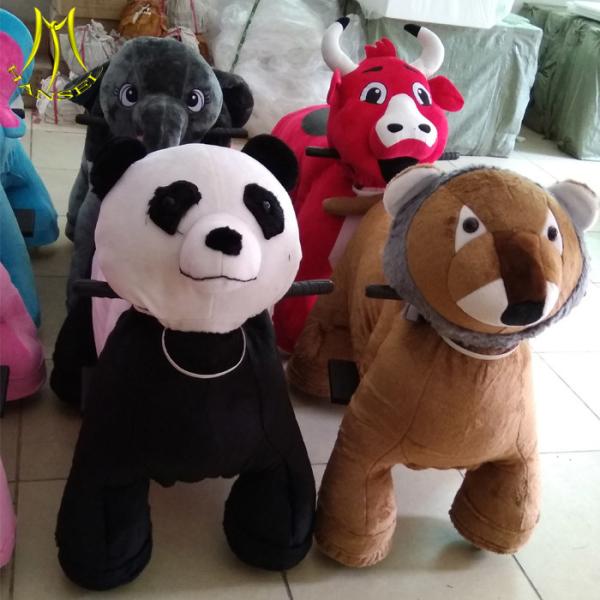 Hansel indoor kids ride used stuffed animals battery powered animal toys