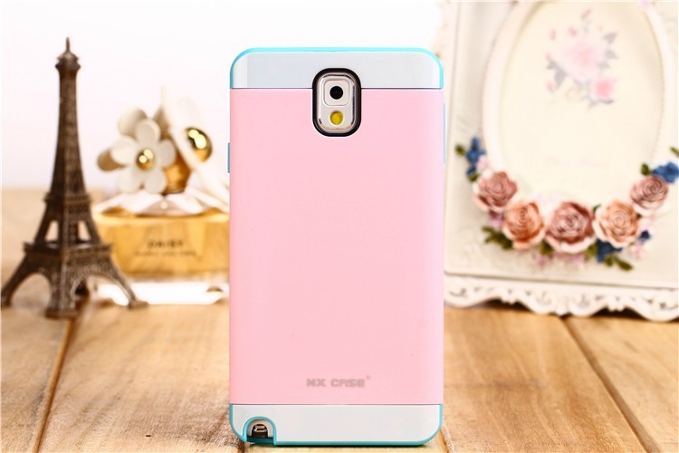 Samsung Note3 Cell Phone TPU Case Lightweight With 3 In 1