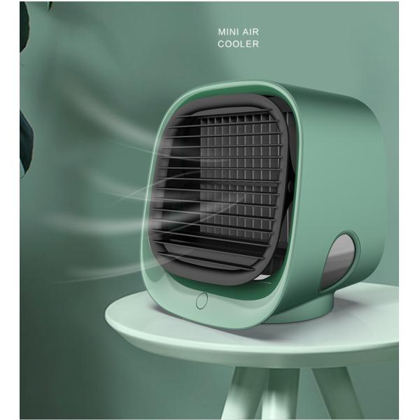 166*152*145mm Mini Air Conditioner Humidification USB Fan Perfect for Office and Home