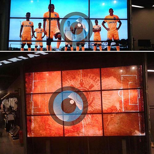 Parede video do LCD das lêndeas originais da polegada HD 500 do LG 49 com apoio hidráulico