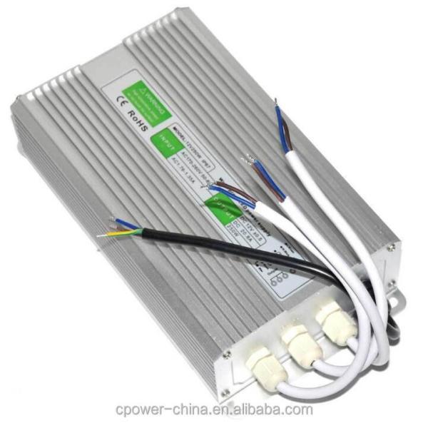 IP67 Rated 12V 20A DC Power Supply 250W S-250-12 for LED Strip Waterproof and Durable