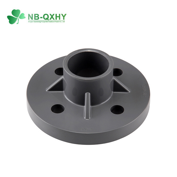 Настройка JIS ПВХ фланц UPVC Пластиковый Ван Каменный фланц OEM Pn10 Pn16 Интегральный фланц