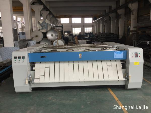 Lavanderia elétrica Flatwork Ironer do aquecimento, máquina passando do rolo comercial das folhas de cama