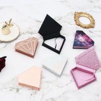 Cajas de regalo magnéticas rectangulares Embalaje de cartón pestañas falsas Embalaje de caja Logotipo personalizado
