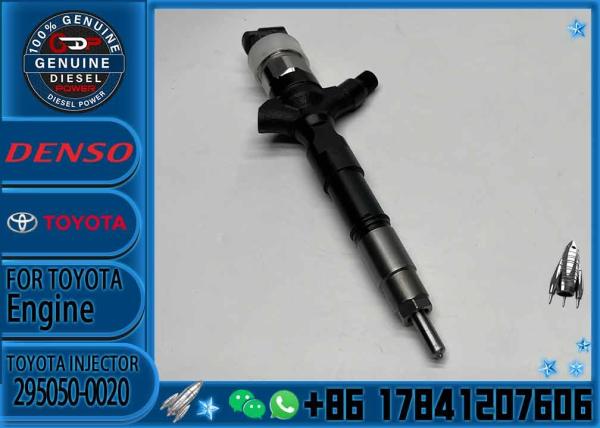 Diesel Fuel Common Rail Injector 295050-0020 For Toyota 1KD 2KD 23670-30190 23670-0020