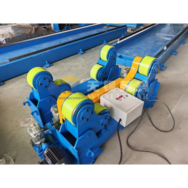 60T Heavy Duty Self-Aligning Welding Turning Rolls with Variable Frequency Drive for Pressure Vessels