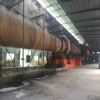 Equipamento de calcinação de cinzas de fornos elétricos Forno rotativo de óxido de zinco com capacidade de 400-1000 T/D
