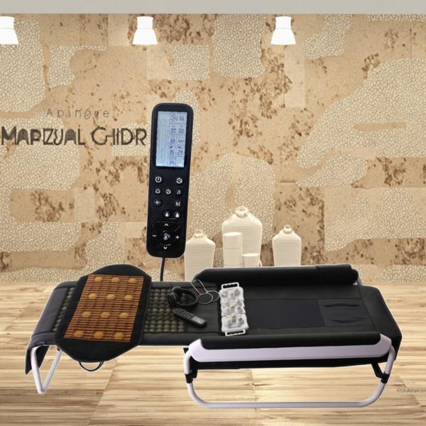 SH-M003 Heat Therapy Stretcher Chiropractic De Masaje Jade Thermal Infrared Massage Bed