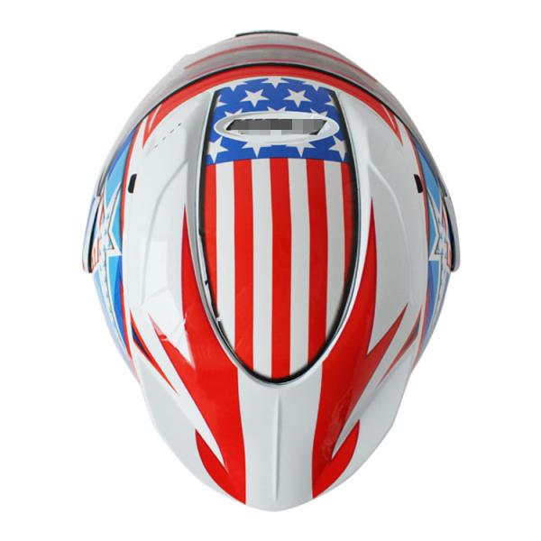 Mountain Bike Full Face Helmet with DOT ECE Certification and High Density EPS Liner