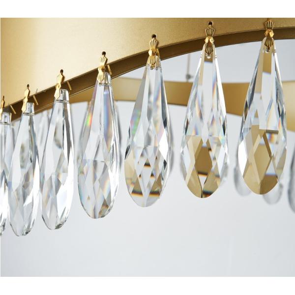 Шкентели приведенные Dia40cm Dia80cm 1100lm потолочных освещений крытого лобби роскошные