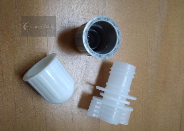Bullet Shape Plastic Spout Caps Inner Diameter 12mm For Food Packaging
