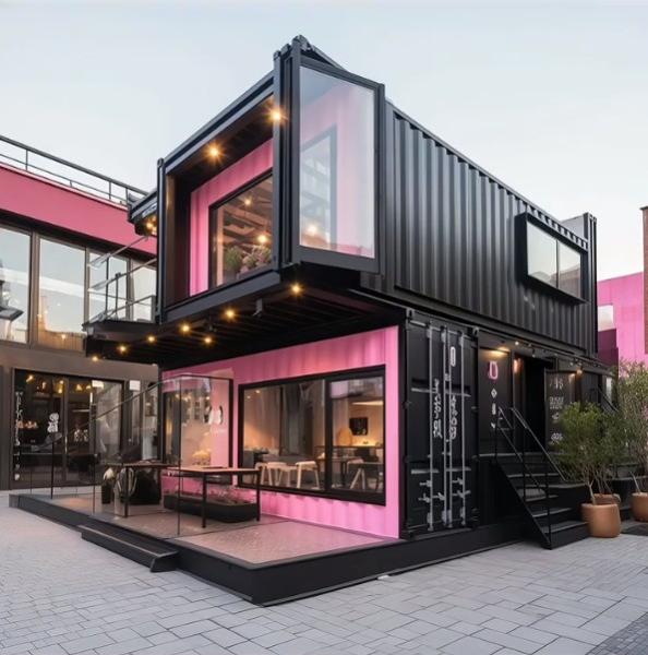 Hotel Flat Pack Container House Portable and Customizable Accommodation Solution