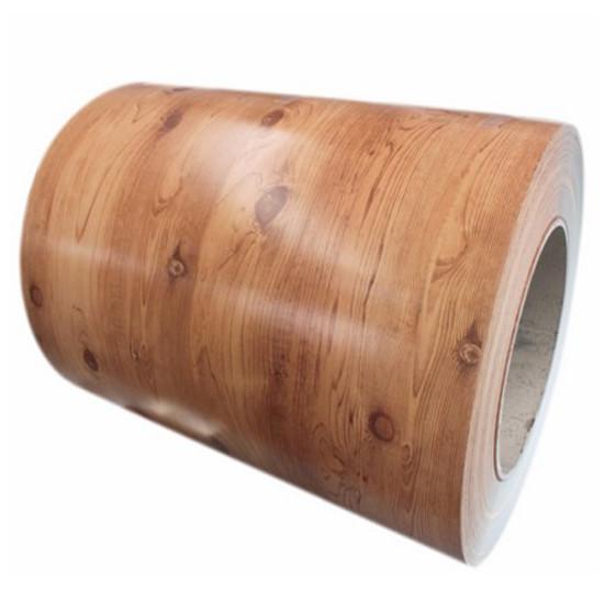 Oak wood print ppgi 0.4x1250mm / wood design ppgi zinc 100
