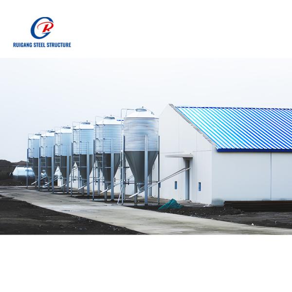 Steel Structure Building for Chicken House Poultry Farm Chicken Shed and Prefab Farm Shed Use